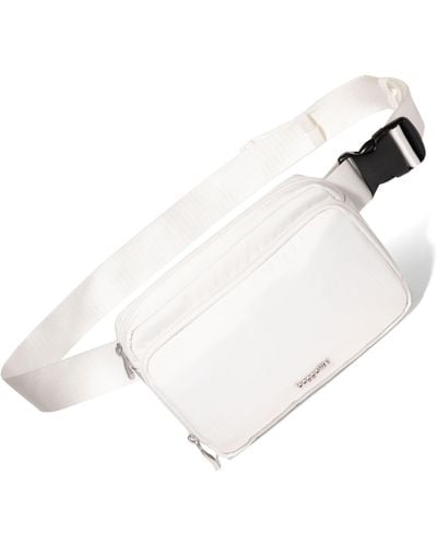 Baggallini Modern Belt Bag Sling - White