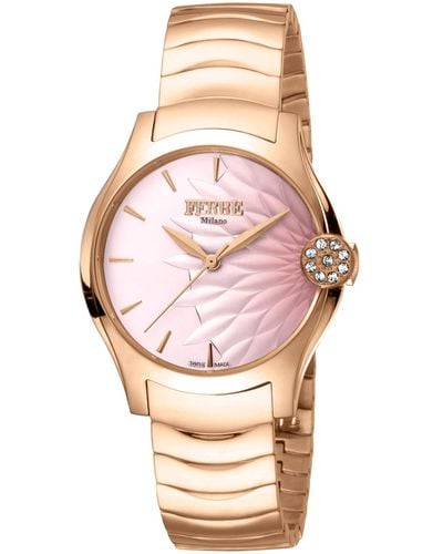 Ferré Dial Watch - Pink