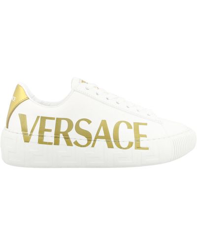 Versace Greca Low-top Sneakers - Metallic