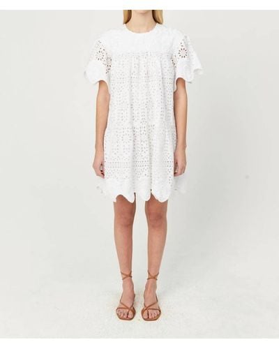 RHODE Tobby Dress - White