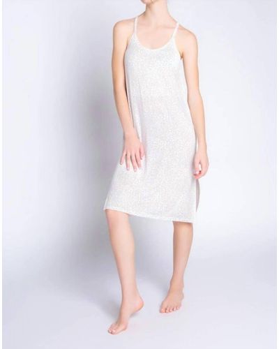 Pj Salvage Sunburst Modal Dress - White