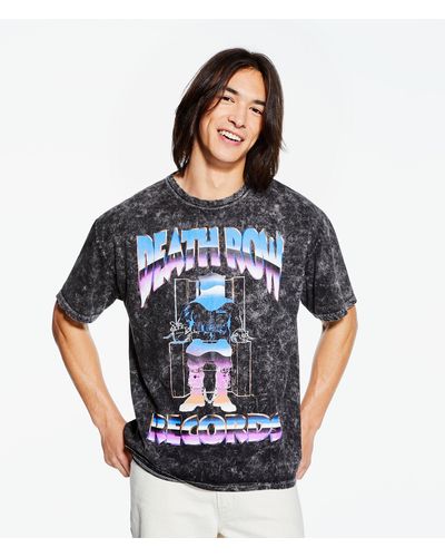 Aéropostale Death Row Records Graphic Tee - Blue