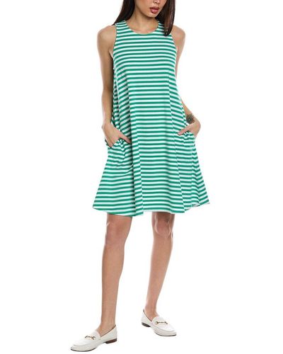 Sara Campbell Teagan Mini Dress - Green