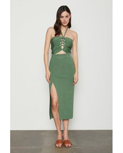 Bailey 44 Cibrina Knitwear Midi Skirt - Green