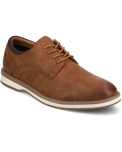 Vance Co. Leon Casual Dress Shoe - Brown