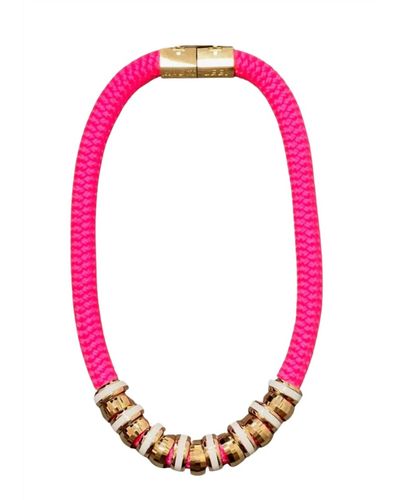 Holst + Lee Classic Necklace - Pink