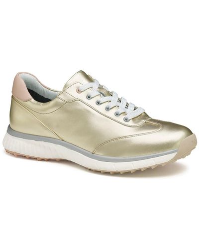 Johnston & Murphy Xc4 H2-luxe Hybrid Faux Leather Walking Shoes Golf Shoes - White