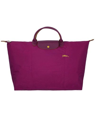 Longchamp Le Pliage Club Shoulder Bag - Purple