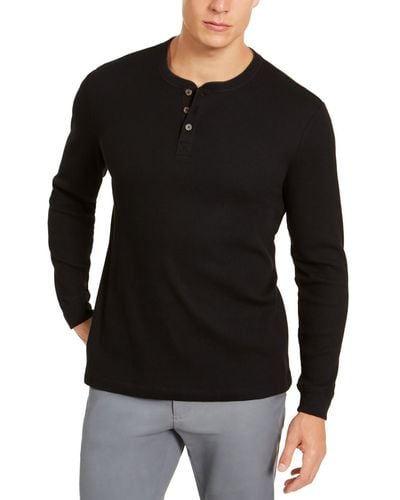 Waffle Knit Henley Shirts for Men - Up to 73% off | Lyst