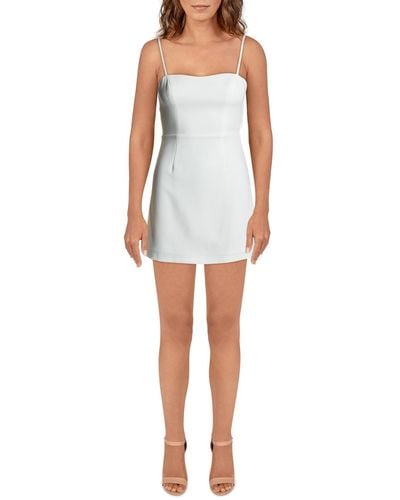 French Connection Sleeveless Short Mini Dress - White