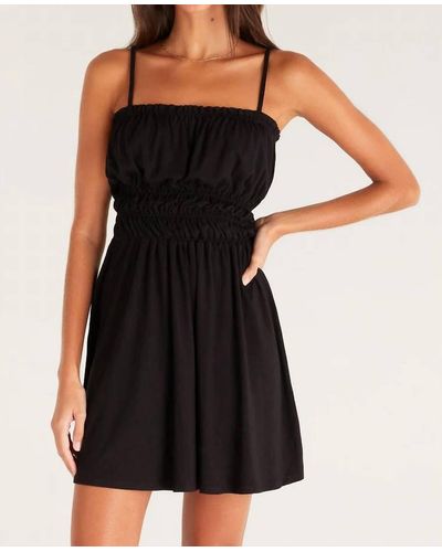 Z Supply Easy Sunday Mini Dress - Black