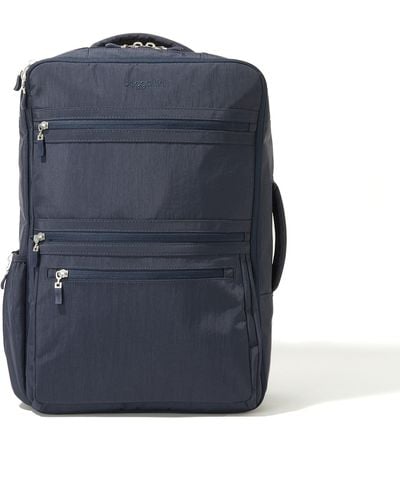 Baggallini Modern Convertible Travel Backpack - Blue