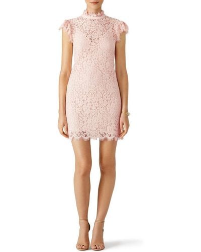 Rachel Zoe Kara Lace Dress - Pink