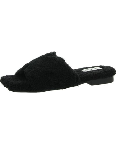 Steve madden fluffy slippers 2025