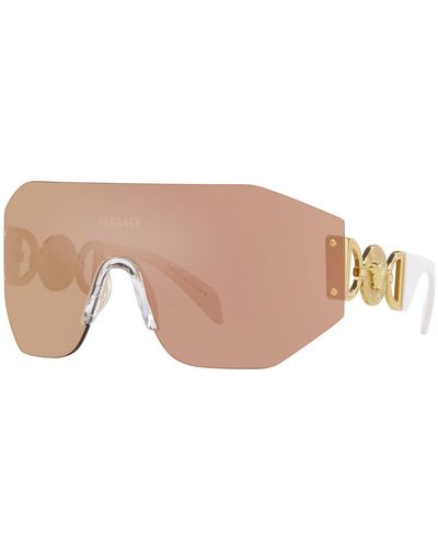 Versace Ve2258 Shield Sunglasses - Black