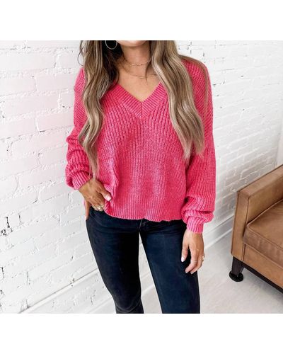 Charlie Holiday Ana Sweater - Pink