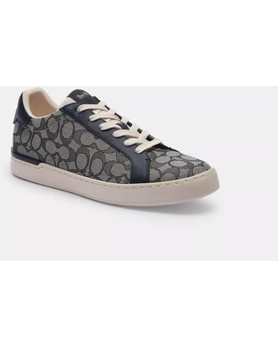 COACH Clip Low Top Sneaker - Gray