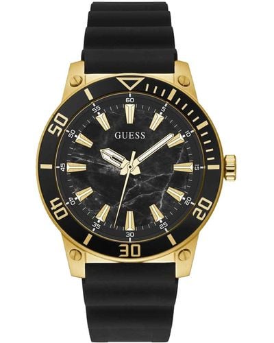 Guess Classic Black Dial Watch