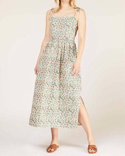People Tree Margie Strappy Dress - Natural