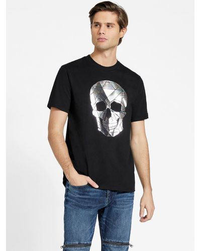 Guess Factory Eco Quincy Graphic Tee - Black