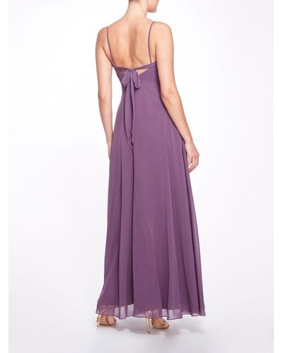 Marchesa Verona Gown - Purple