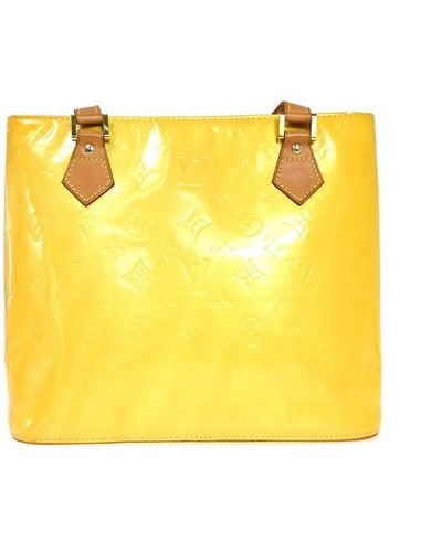 Louis Vuitton Houston Patent Leather Shoulder Bag (pre-owned) - Yellow