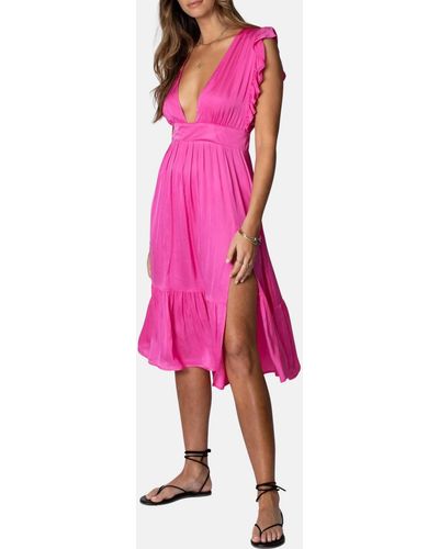 Stillwater The Jessie Midi Dress - Pink
