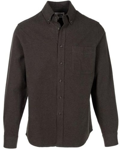 Schott Nyc Cotton Flannel Shirt - Black