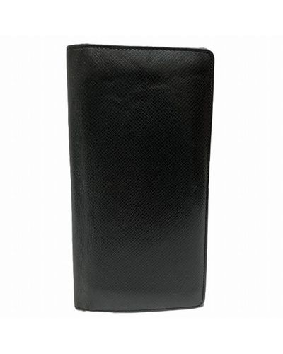 Louis Vuitton Brazza Leather Wallet (pre-owned) - Black