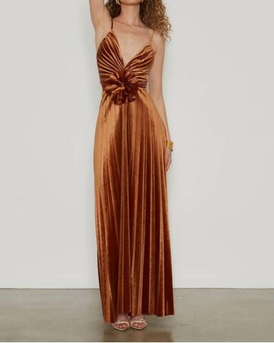 DELFI Collective Helina Dress - Brown