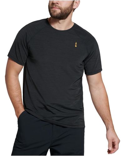 BASS OUTDOOR Performance Fitness Shirts & Tops - Black