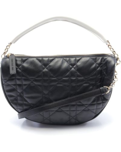 Dior Vibe Hobo Shoulder Bag Leather 2way - Black