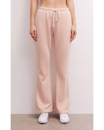 Z Supply Shane Flare Pant - Pink