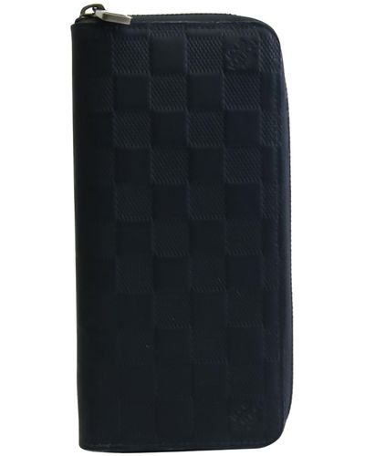 Louis Vuitton Zippy Wallet Vertical Canvas Wallet (pre-owned) - Black
