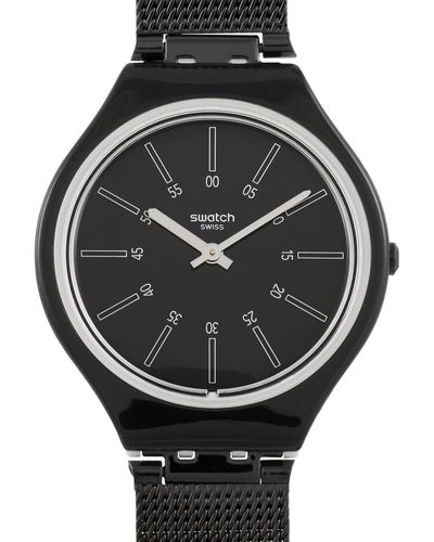 Swatch Skinotte Black Watch Svob100m