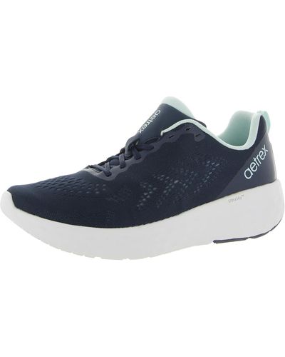 Aetrex Danika Mesh Sneakers Running Shoes - Blue