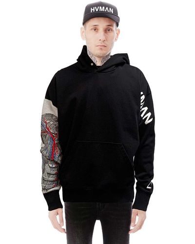 HVMAN Pullover Sweatshirt - Black