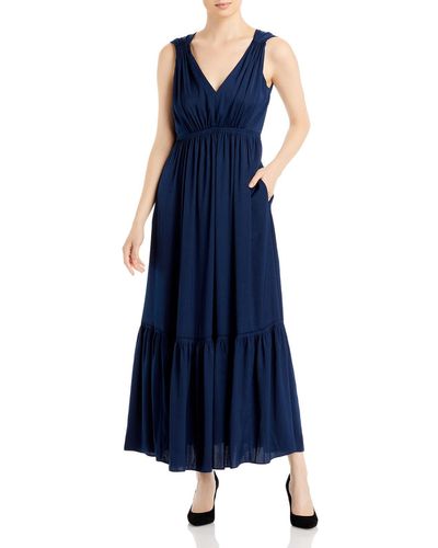 Kobi Halperin Almita Sleeveless Long Maxi Dress - Blue