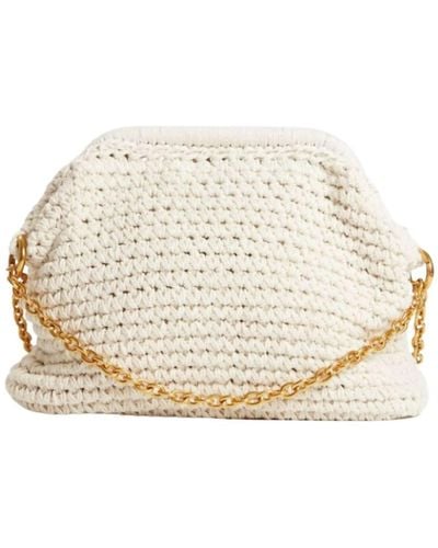 Moda Luxe Christabel Crochet Crossbody Bag - White