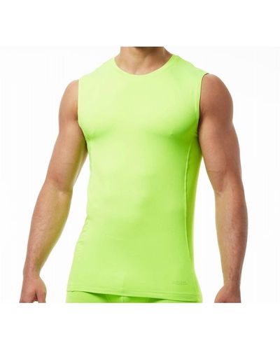 Papi Sport Muscle Tank Top Shirt - Green