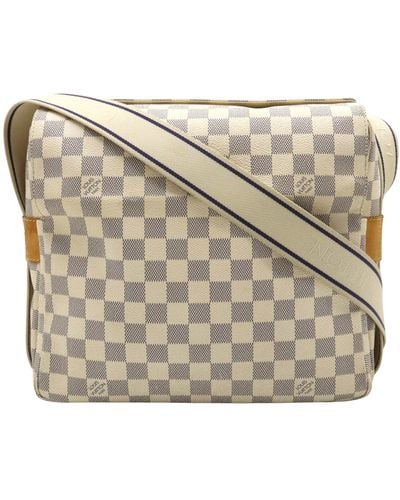 Louis Vuitton Naviglio Canvas Shoulder Bag (pre-owned) - Metallic