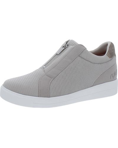 Ryka Vibe Lifestyle Heel Casual And Fashion Sneakers - Gray