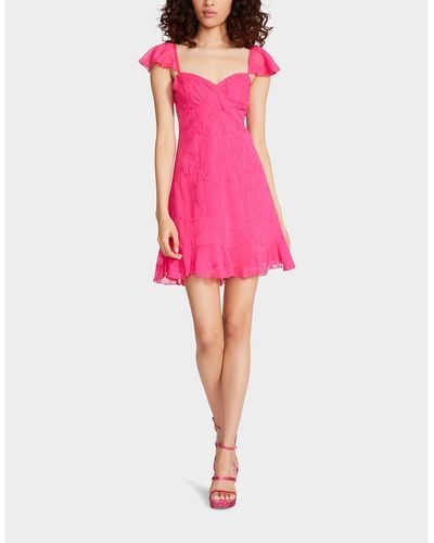Betsey Johnson Lotus Mini Dress - Pink