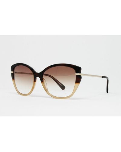 Longchamp 57 Mm Sunglasses Lo627s-218 - Black