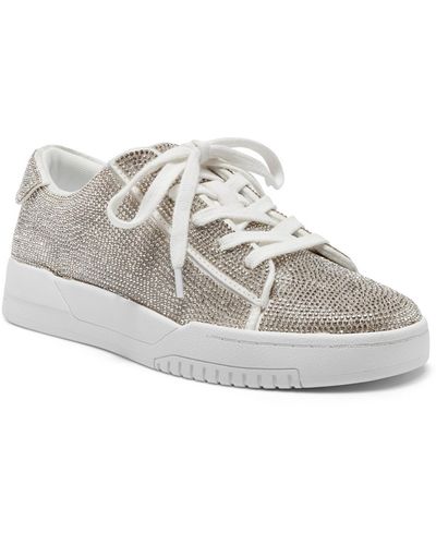 Jessica Simpson Silesta Micosuede Lifestyle Casual And Fashion Sneakers - White