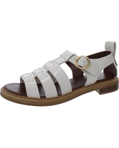 See By Chloé Leather Buckle Fisherman Sandals - Multicolor