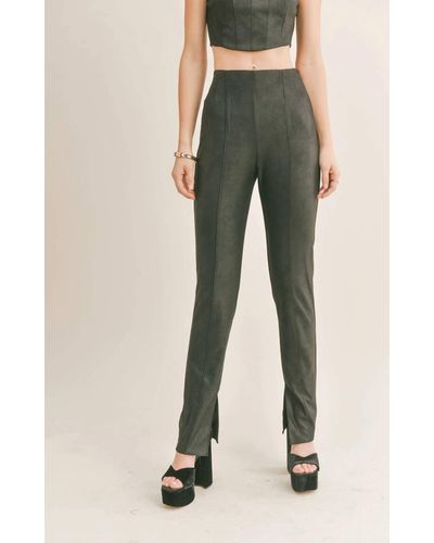 Sage the Label Late Nights Seamed leggings - Natural