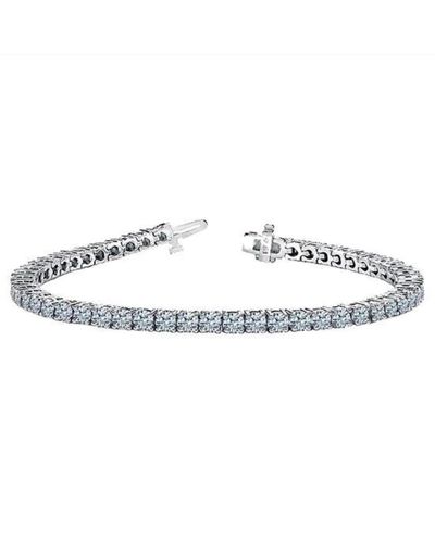 Diana M. Jewels 3.00 Carat Diamond Tennis Bracelet - Metallic