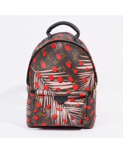 Louis Vuitton Jungle Dot Palm Springs Monogram / / Coated Canvas - Red