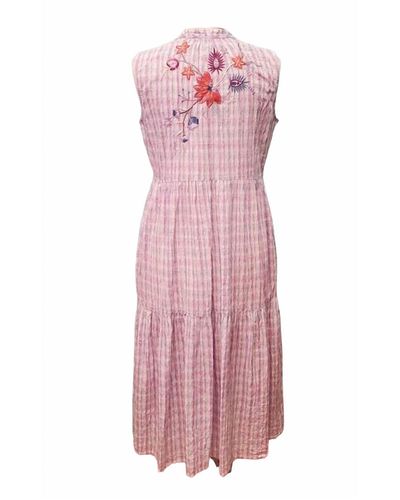 Johnny Was Phoebe Dress - Pink